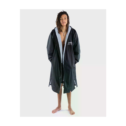 DRYROBE Advance Long Sleeve Black Gray L REMIX C Schwarz Grau Camo Adult