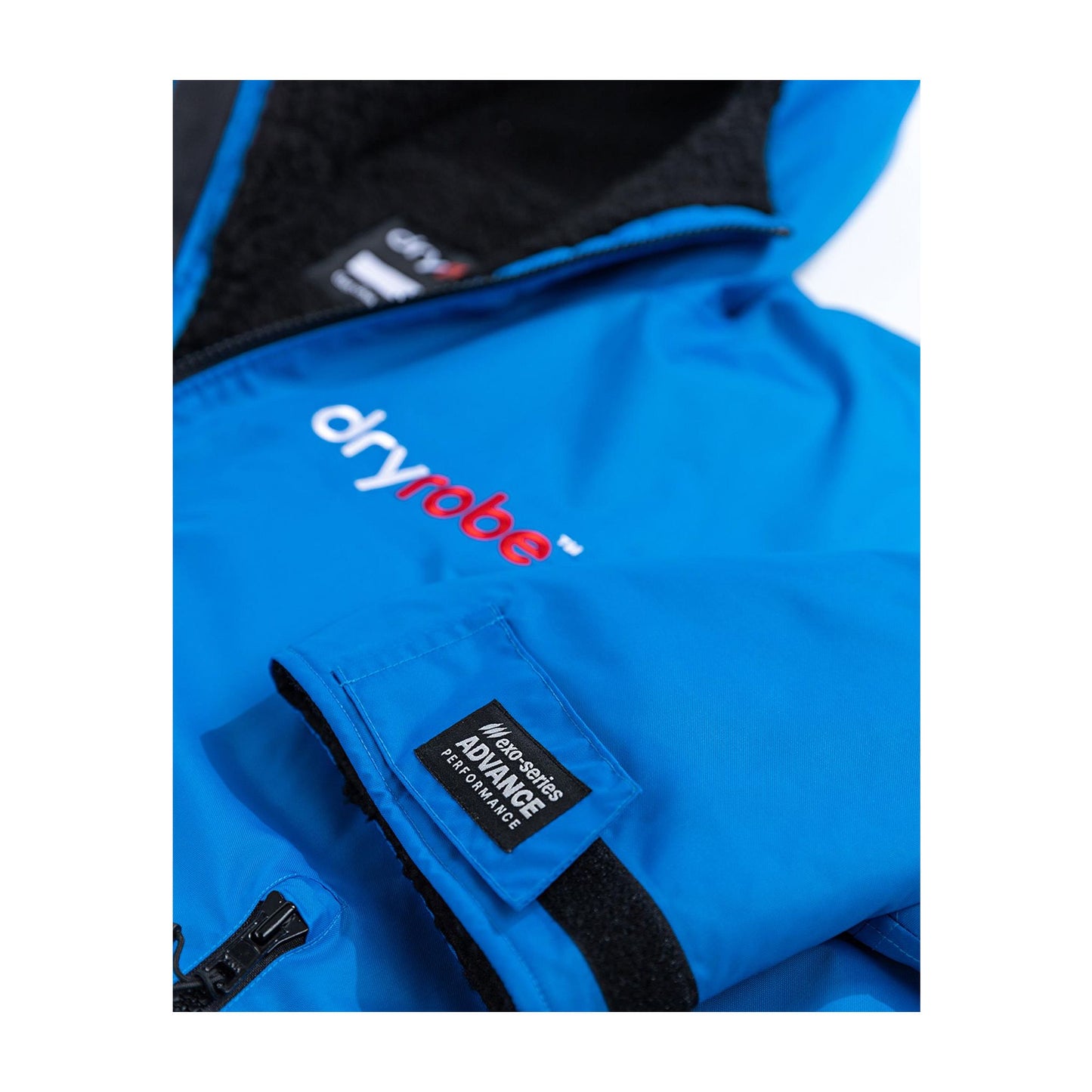DRYROBE Advance Long Sleeve Cobalt BlueBlack XXL Cobalt Blau Schwarz Adult