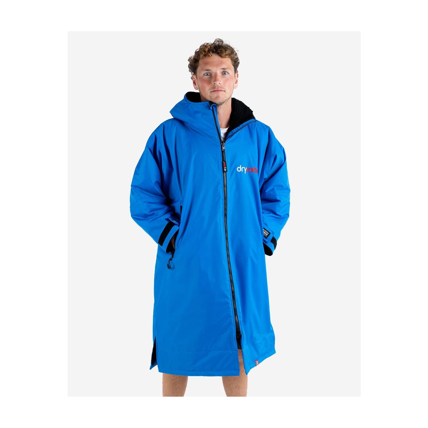 DRYROBE Advance Long Sleeve Cobalt BlueBlack XXL Cobalt Blau Schwarz Adult