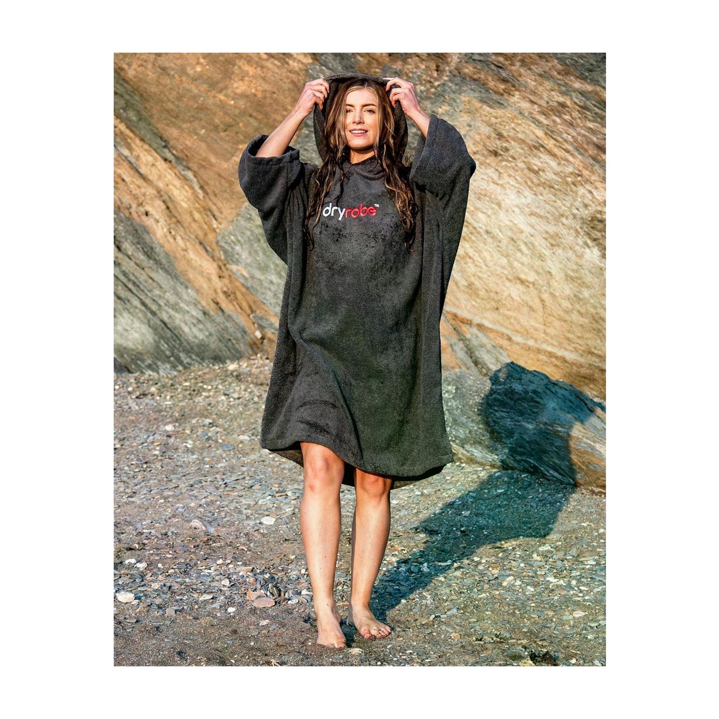 DRYROBE towel coat organic cotton Adult