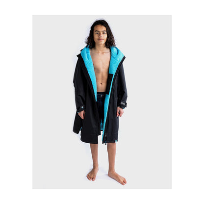 DRYROBE Advance Long Sleeve KIDS BlackBlue 10-13 Schwarz Blau