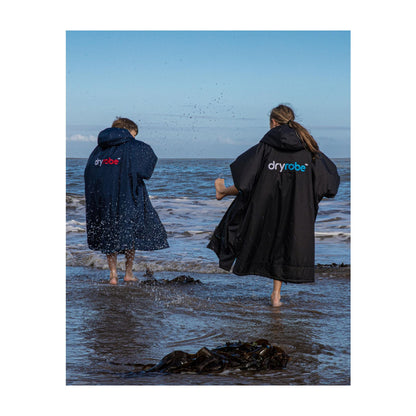 DRYROBE Advance Long Sleeve KIDS BlackBlue 10-13 Schwarz Blau