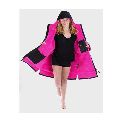 DRYROBE Advance Long Sleeve KIDS BlackPink 10-13 Schwarz Pink