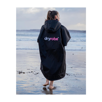 DRYROBE Advance Long Sleeve KIDS BlackPink 10-13 Schwarz Pink
