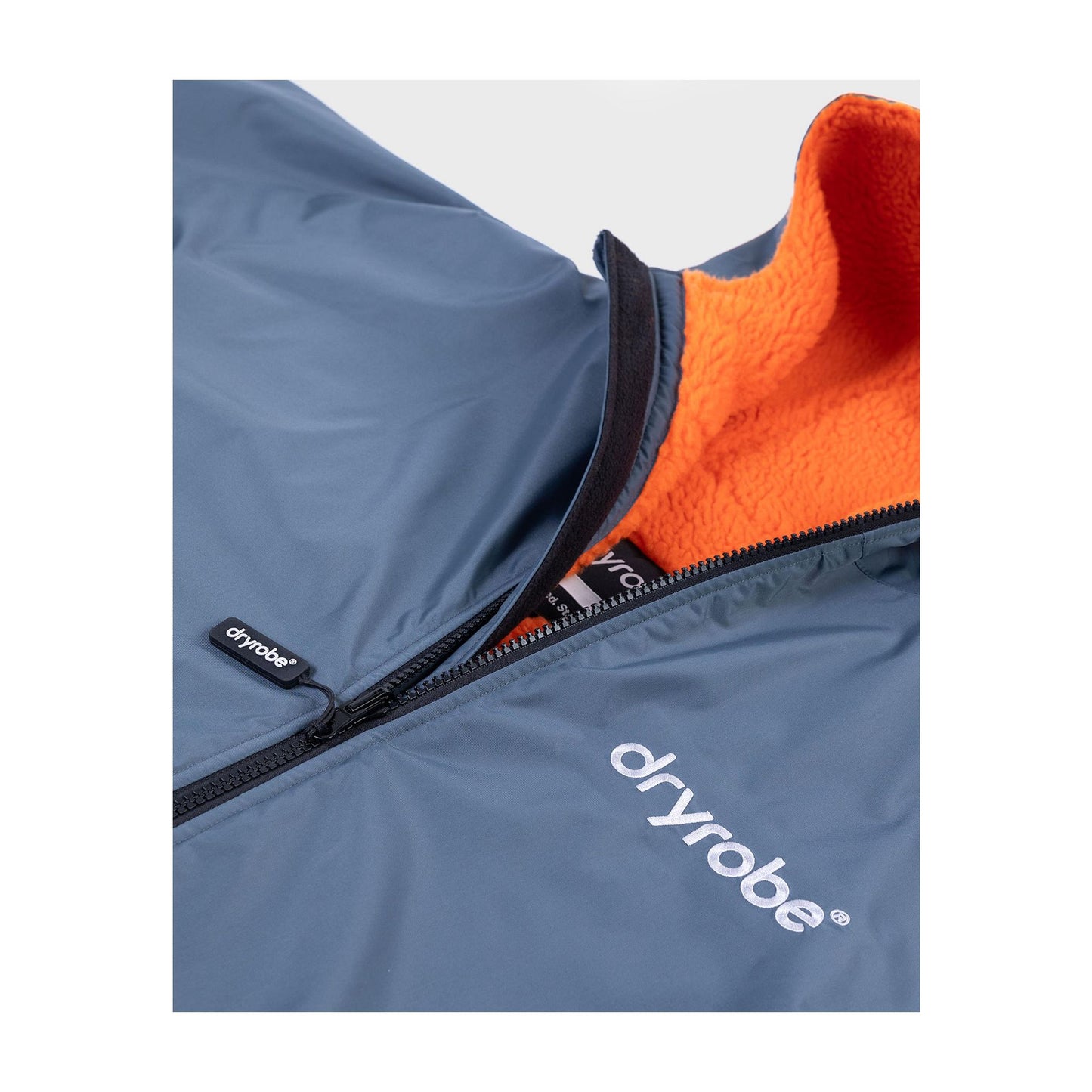 DRYROBE Advance Long Sleeve KIDS Gray Orange 10-13 Grau Orange