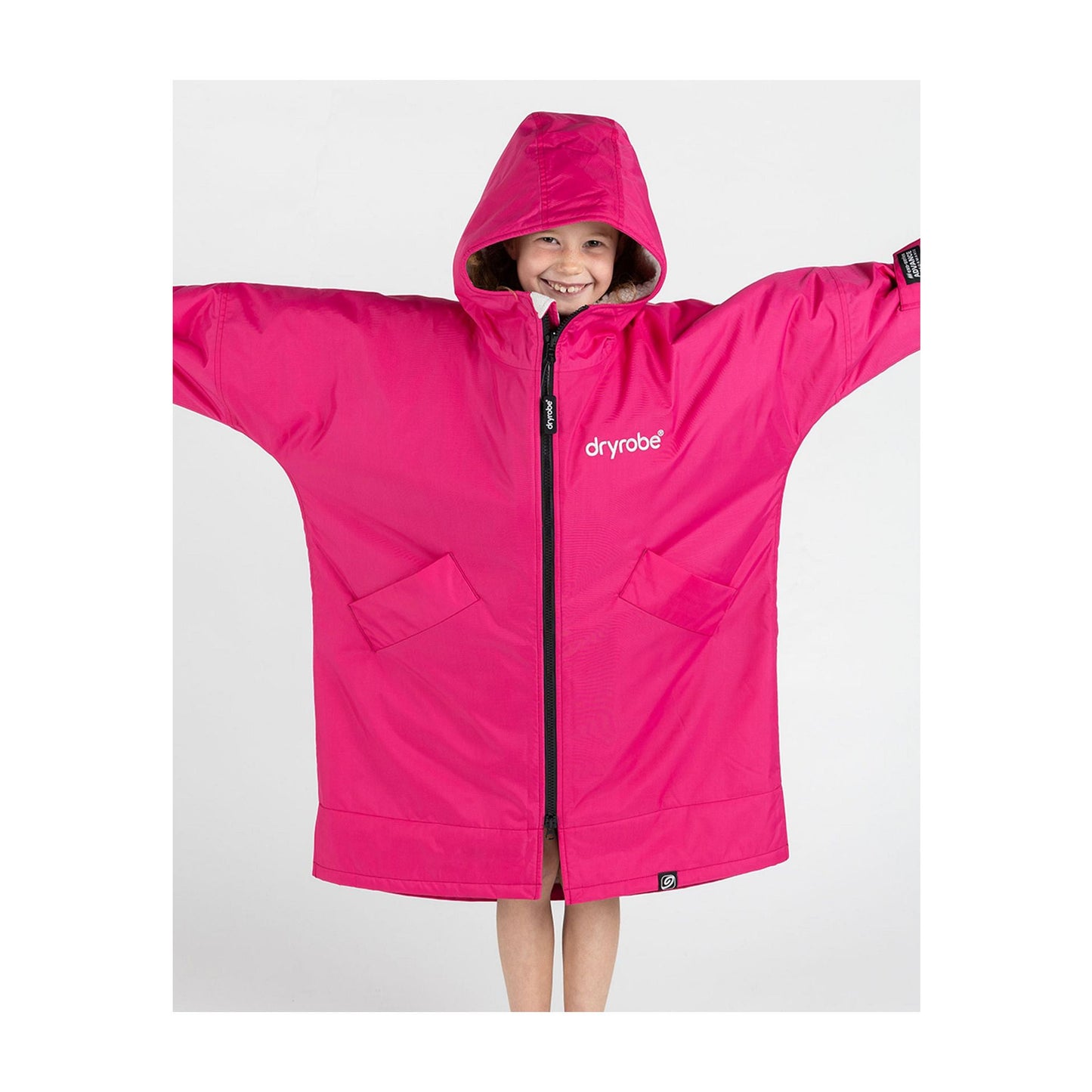 DRYROBE Advance Long Sleeve KIDS Pink Gray 10-13 Pink Grau
