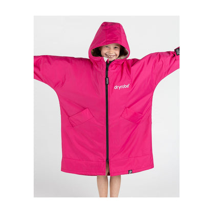 DRYROBE Advance Long Sleeve KIDS Pink Gray 10-13 Pink Grau