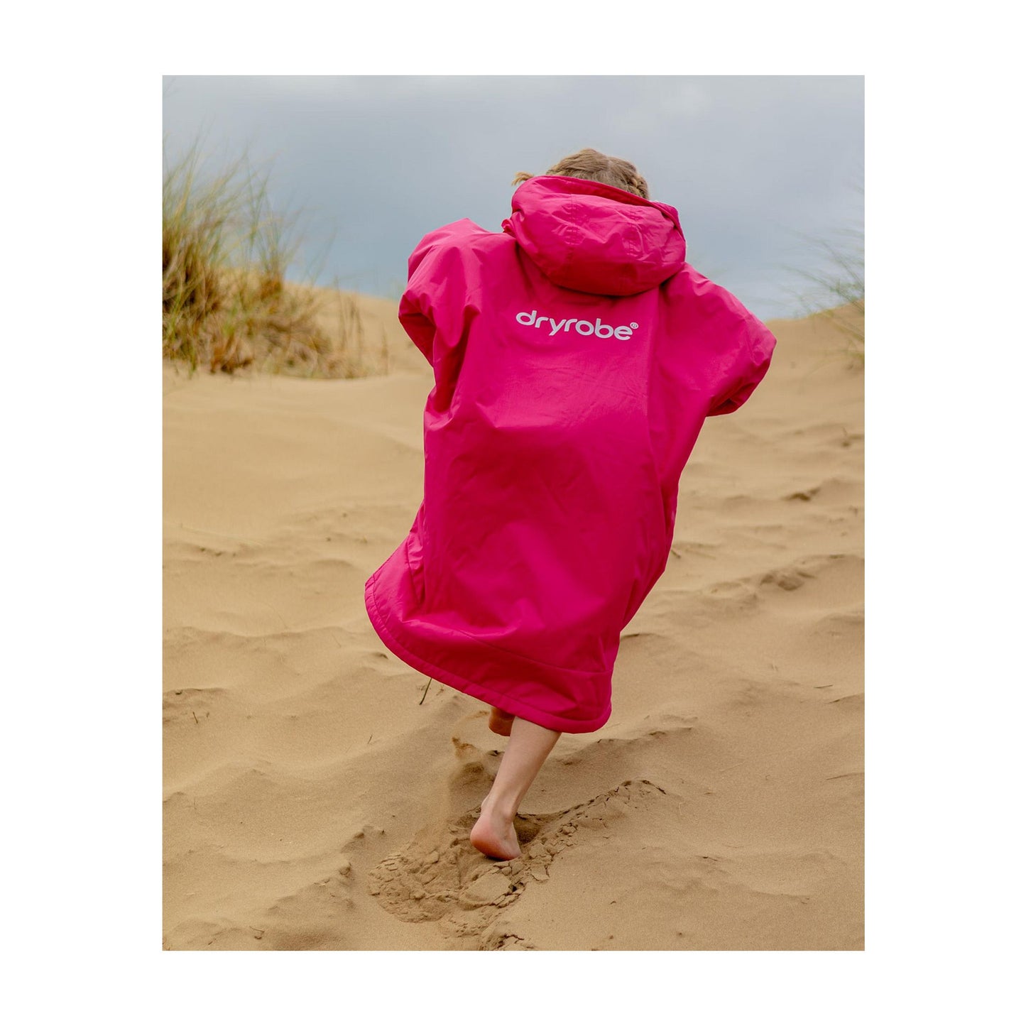 DRYROBE Advance Long Sleeve KIDS Pink Gray 10-13 Pink Grau