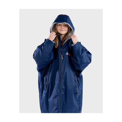 DRYROBE Advance Long Sleeve KIDS Navy Gray 10-13 Navy Grau
