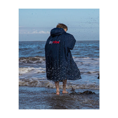 DRYROBE Advance Long Sleeve KIDS Navy Gray 10-13 Navy Grau