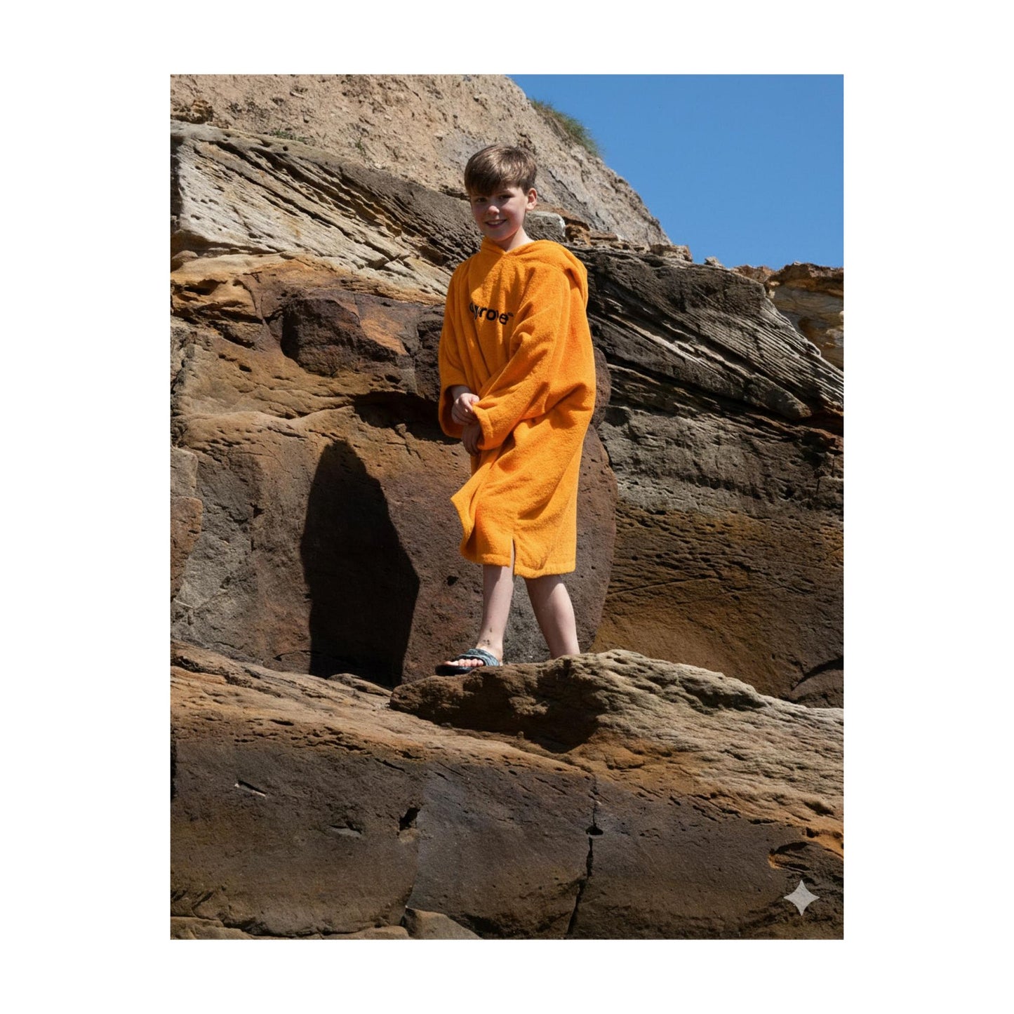 DRYROBE Handtuchmantel Bio KIDS