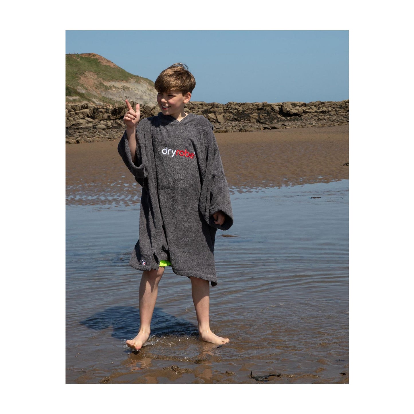 DRYROBE Handtuchmantel Bio KIDS