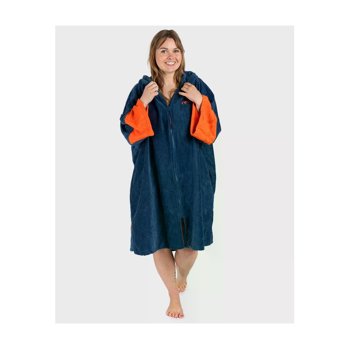 DRYROBE Fullzip cotton towel coat Adult