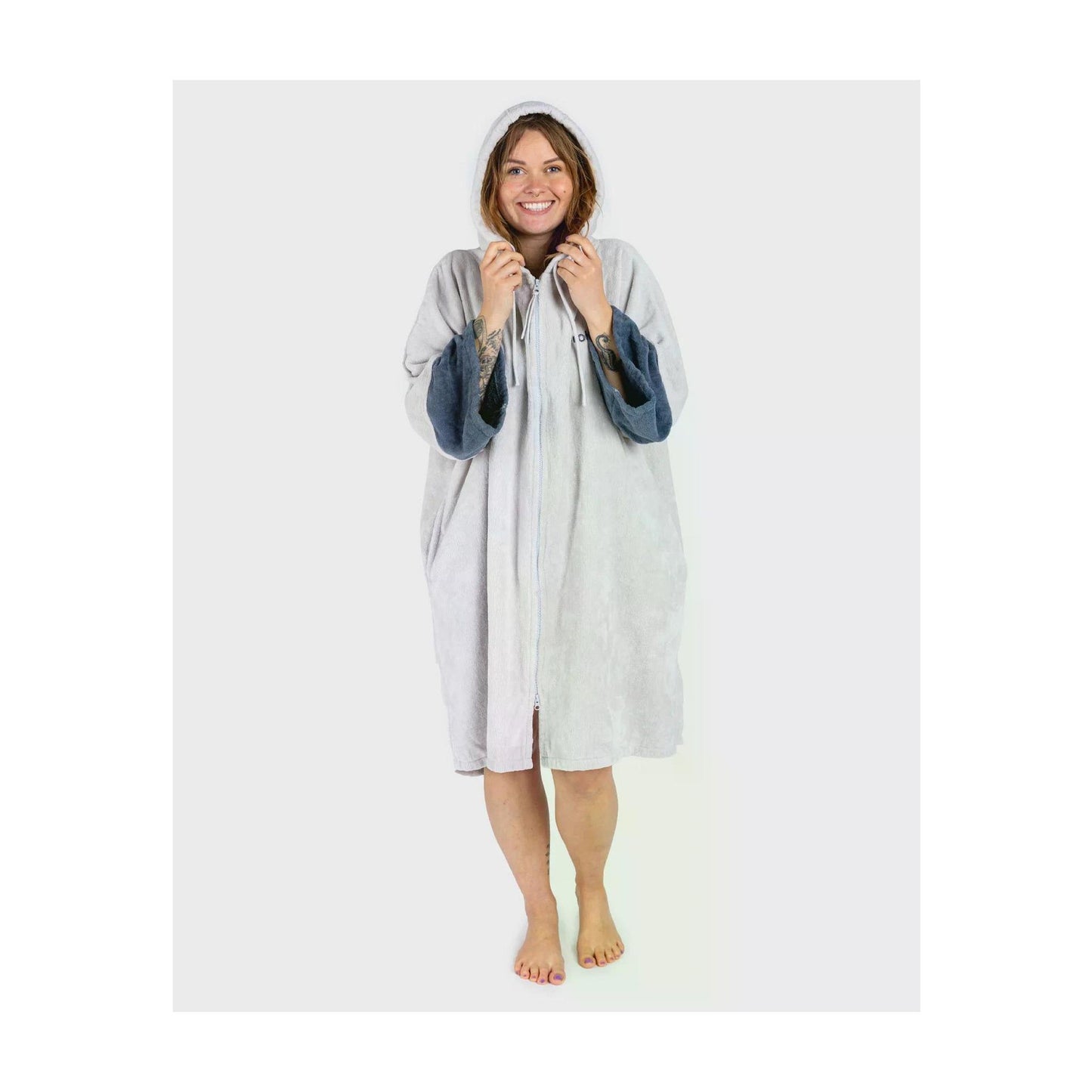 DRYROBE Fullzip cotton towel coat Adult