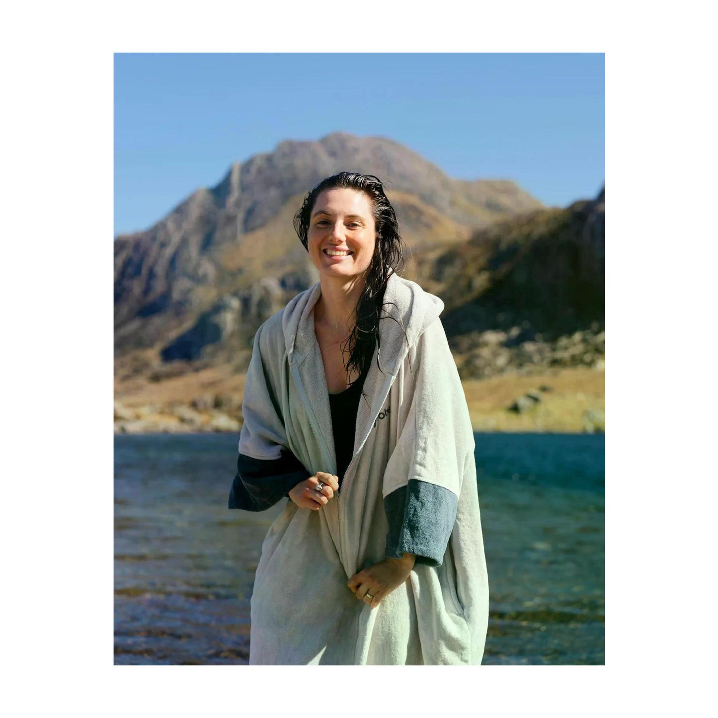 DRYROBE Fullzip cotton towel coat Adult