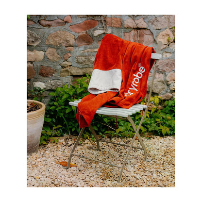 DRYROBE Fullzip cotton towel coat