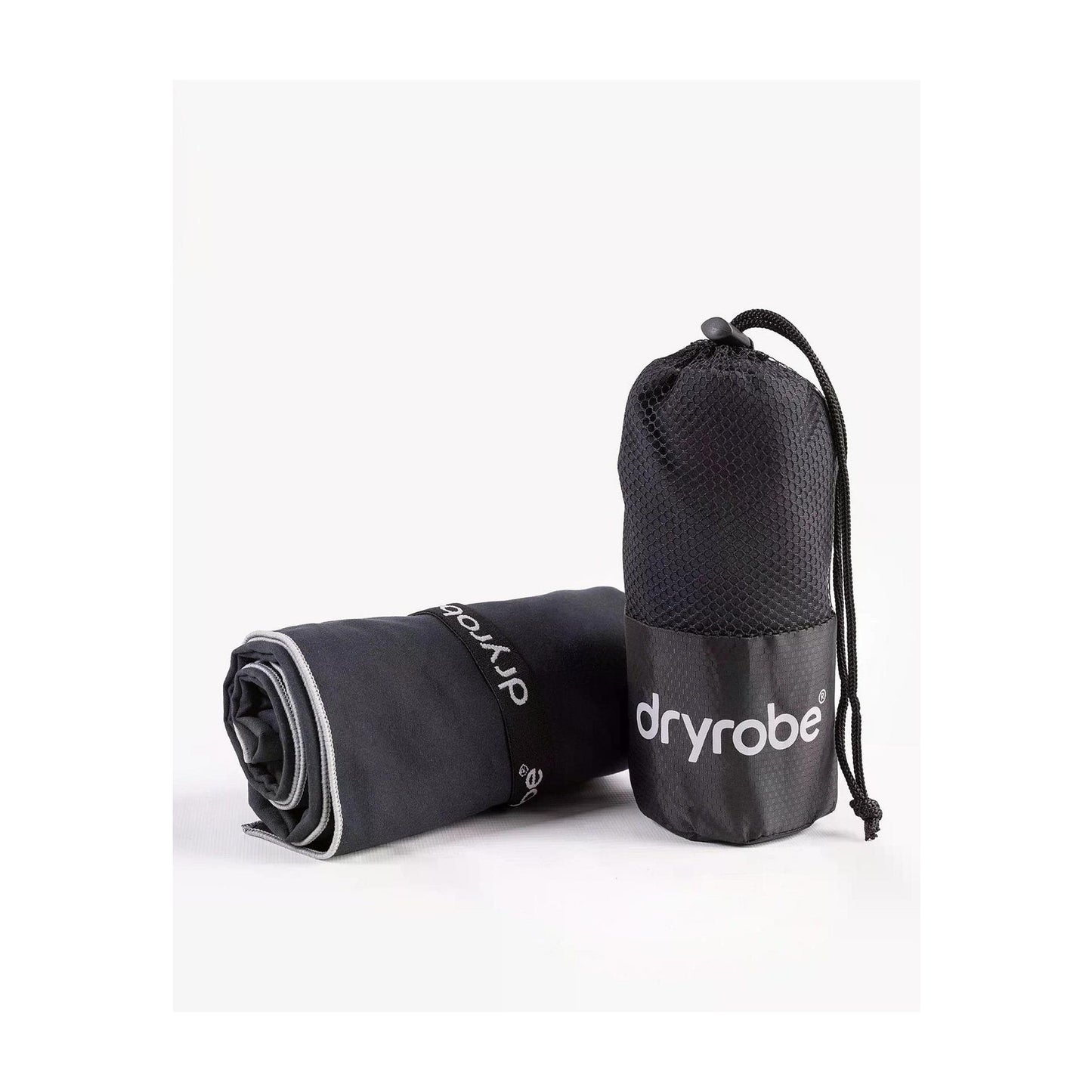 DRYROBE Microfiber Towel Black 80x130cm