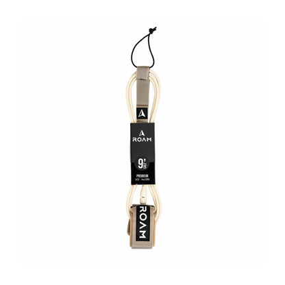 ROAM Surfboard Leash Premium 9.0 Knie Sand