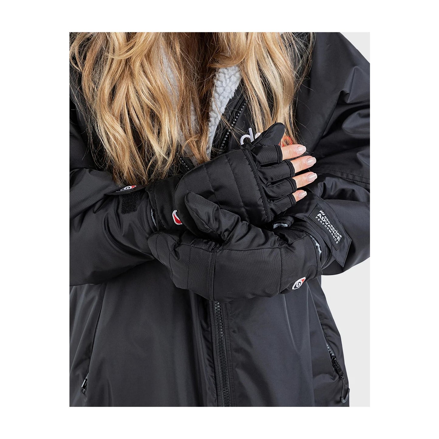 DRYROBE Thermal Gloves. Black. XL Schwarz Adult