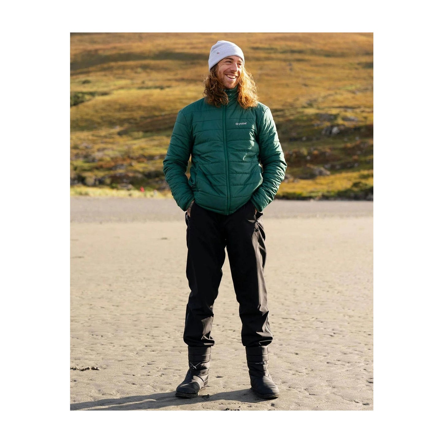 DRYROBE Thermal Pants. Black. XL Schwarz Adult