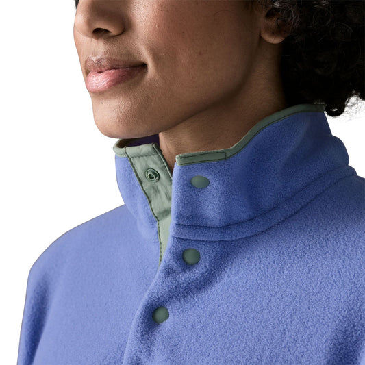 Patagonia Women's Lightweight Synch Snap-T Sweatshirt Conifer Green