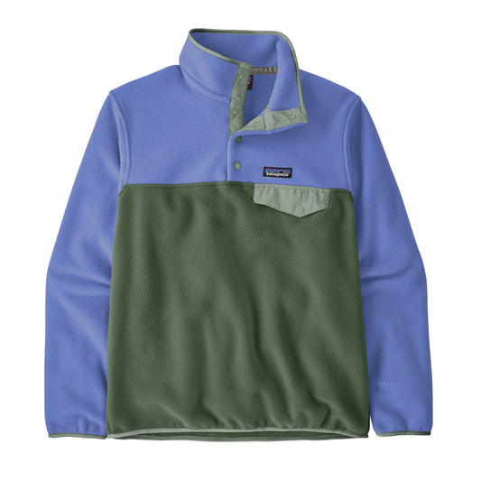 Patagonia Women's Lightweight Synch Snap-T Sweatshirt Conifer Green