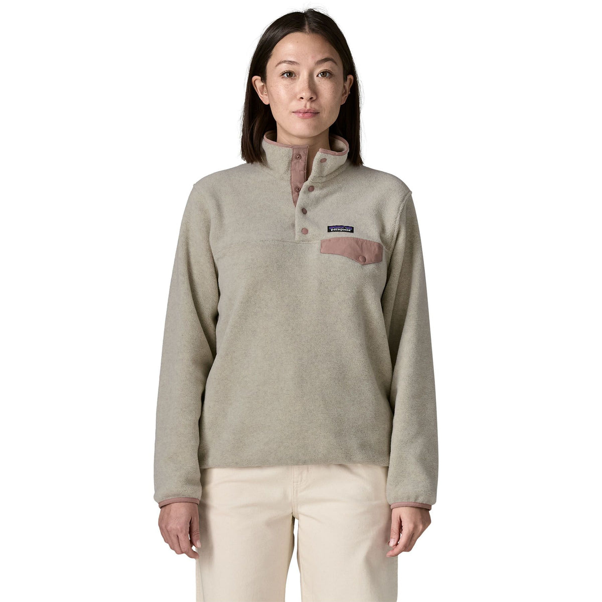 Patagonia LW Synch Snap-T Sweatshirt Olive