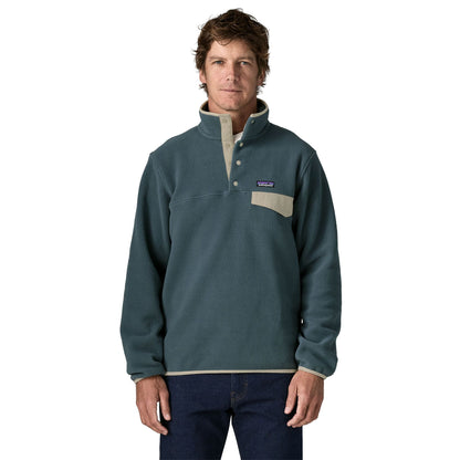 Patagonia LW Synch Snap-T Sweatshirt Stone Blue