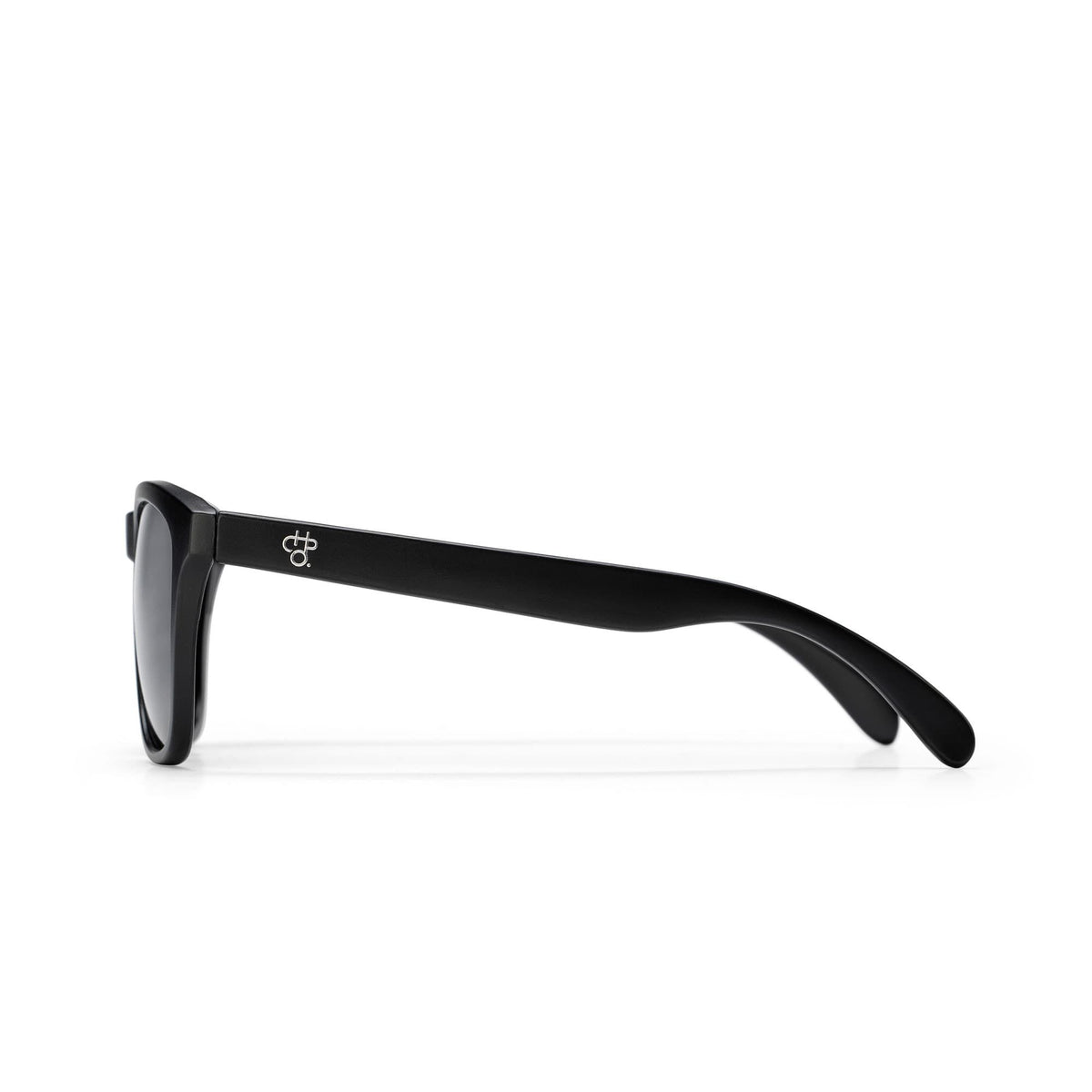 CHPO Bodhi Sunglasses Matte Black / Silver Mirror