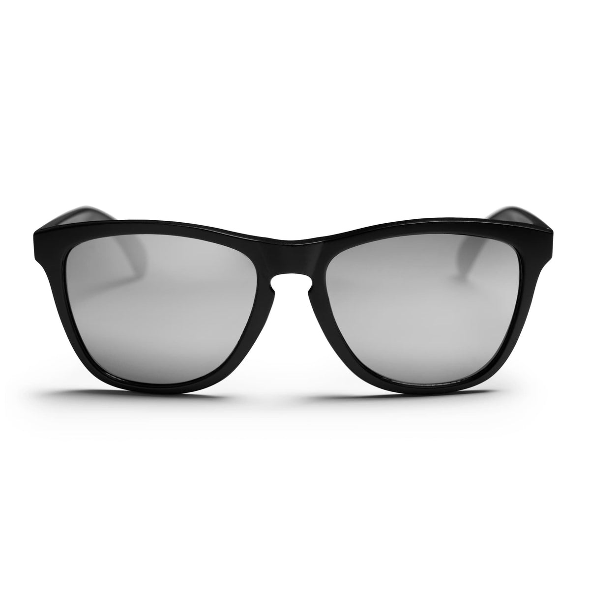 CHPO Bodhi Sunglasses Matte Black / Silver Mirror