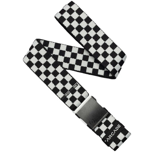 Arcade Check Belt Black / Glacial