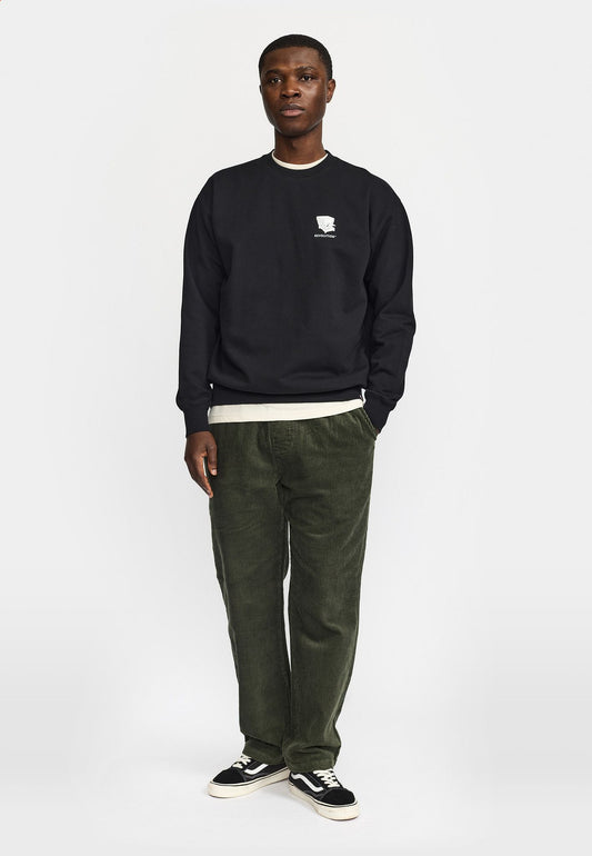 Revolution Printed Sweatshirt Black