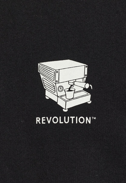 Revolution Printed Sweatshirt Black