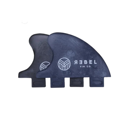 Rebel X Driftwood Fin Rapid Fin FCS I -  recyceltes Carbon Blue