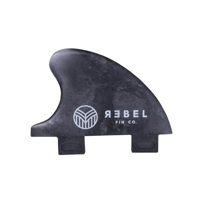 Rebel X Driftwood Fin Rapid Fin FCS I -  recyceltes Carbon Black