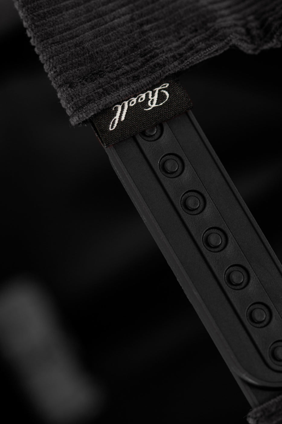 Reell Flat 6-Panel Cap Black Cord