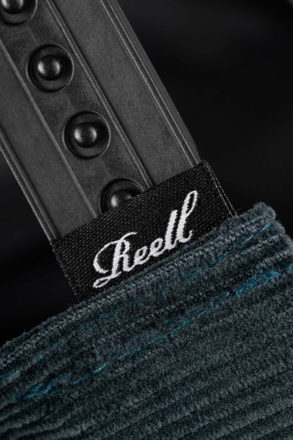 Reell Flat 6-Panel Cap Dark Green Cord