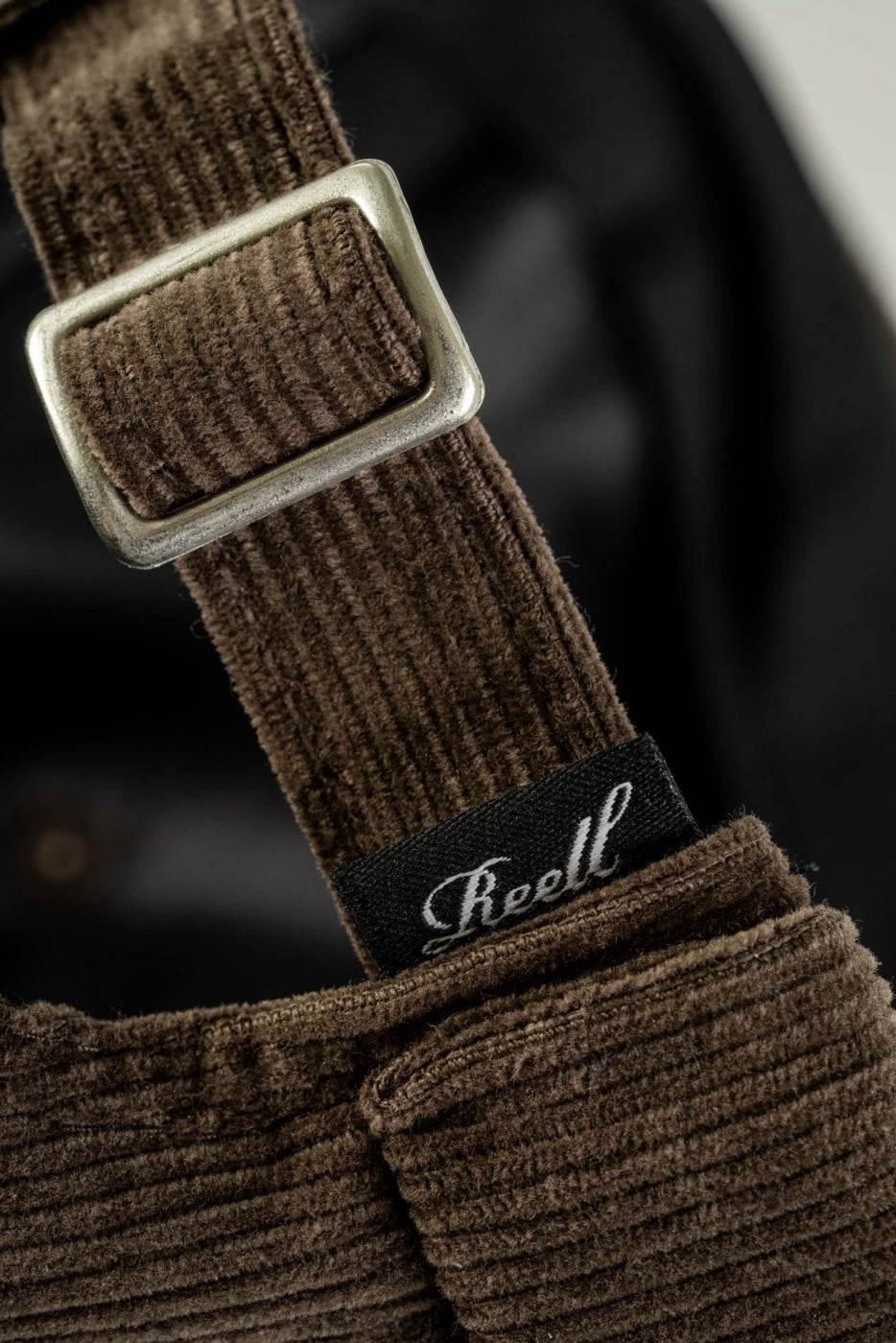 Reell Docker Cap Dark Brown Cord