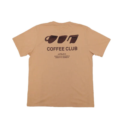 SantoLoco Coffee Club Tee Dark Sand