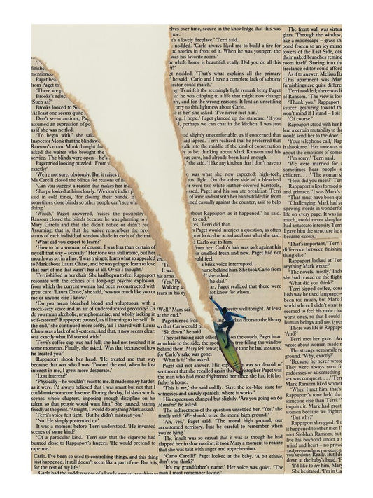 Print Ciel Glue "Reading The Wave" 30x40