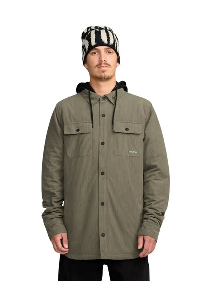 Volcom Kenson Ins Flannel jacke Grün