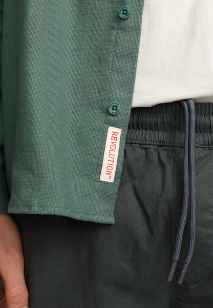 Revolution Loose Shirt Dustgreen
