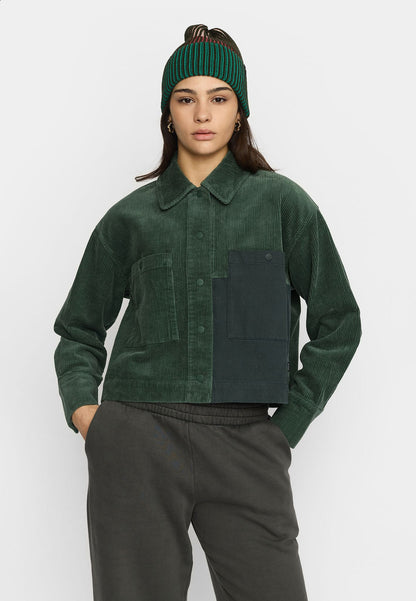 Selfhood Cropped Shirt Green