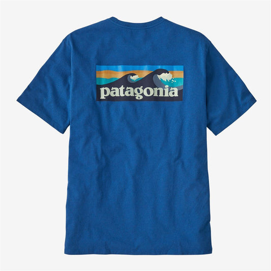 Patagonia Boardshort Logo Pocket Responsibili Tee