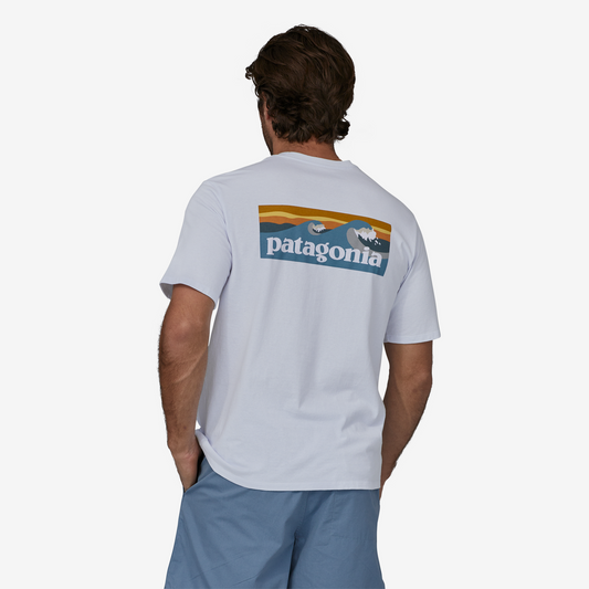 Patagonia M's Boardshort Logo Pocket Responsibili T-Shirt