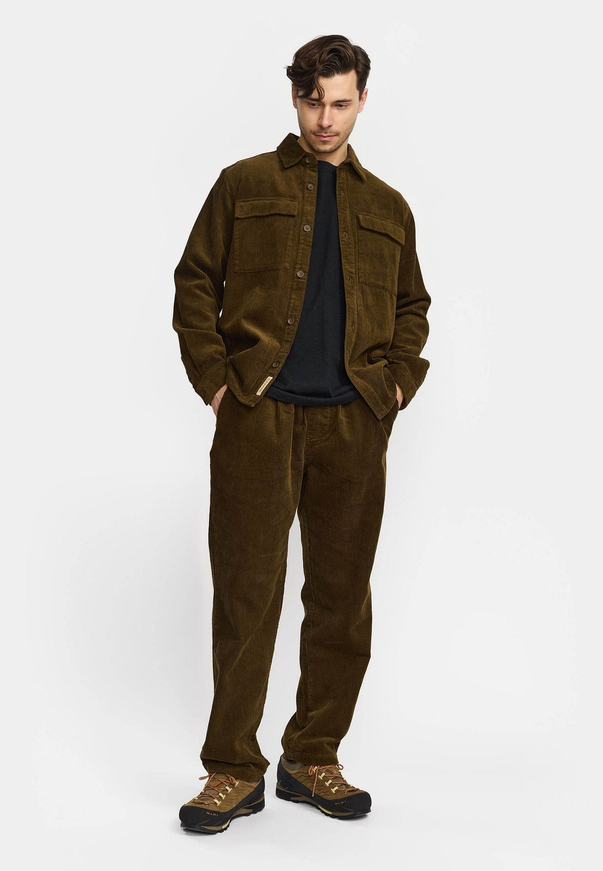 Revolution Utility Shirt Longsleeve Brown