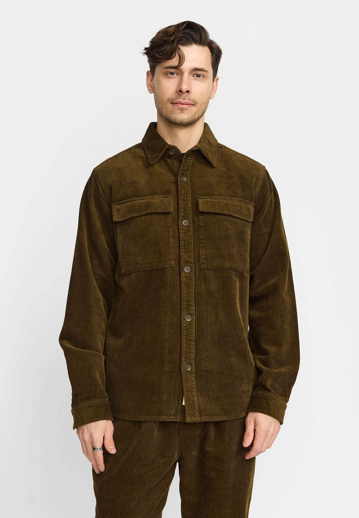Revolution Utility Shirt Longsleeve Brown