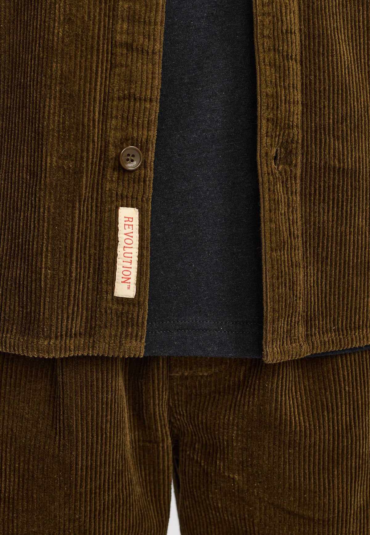 Revolution Utility Shirt Longsleeve Brown