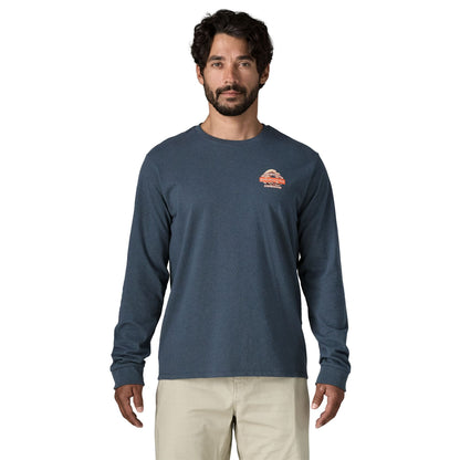 Patagonia Great Waves Responsibili Longsleeve Stone Blue Summit Blue