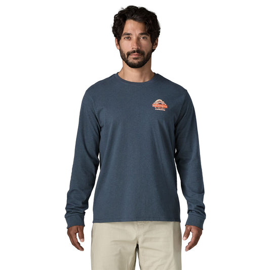 Patagonia Great Waves Responsibili Longsleeve Stone Blue Summit Blue